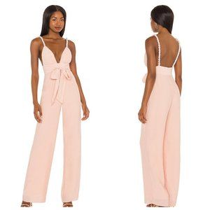 Lovers And Friends Logan Jumpsuit In Blush Size XXS
